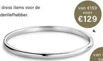 Siebel Juweliers Armband 4mm aanbieding