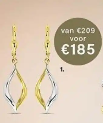 Siebel Juweliers Oorhangers aanbieding