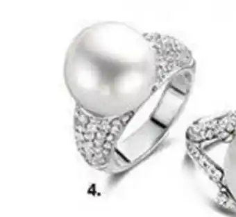 Siebel Juweliers Ring 1,31 ct & Parel aanbieding