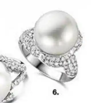 Siebel Juweliers Ring 2,32 ct & Parel aanbieding