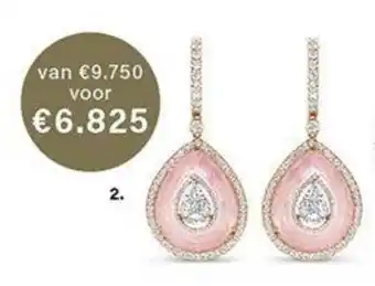 Siebel Juweliers Oorbellen 1,99 ct aanbieding