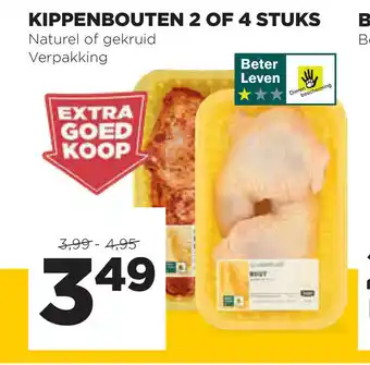 Jumbo Kippenbouten 2 of 4 stuks aanbieding