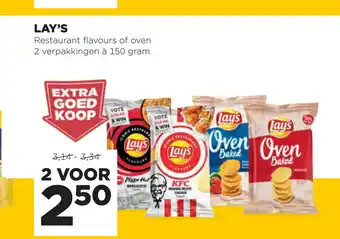 Jumbo Lay's 2 voor aanbieding