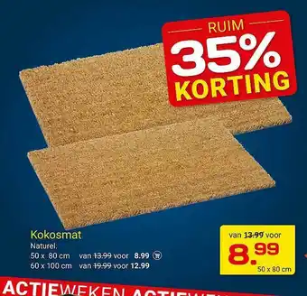 Kluswijs Kokosmat 35% Korting aanbieding