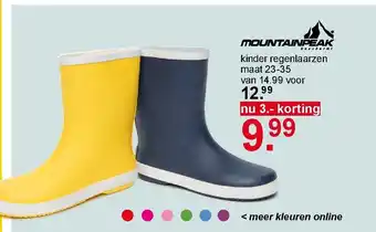 Scapino Kinder regenlaarzen maat 23-35 aanbieding