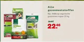 Welkoop Alle gazonmeststoffen aanbieding