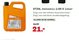 Welkoop STIHL motomix 1:50 5L aanbieding