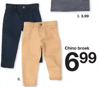 Zeeman Chino broek aanbieding