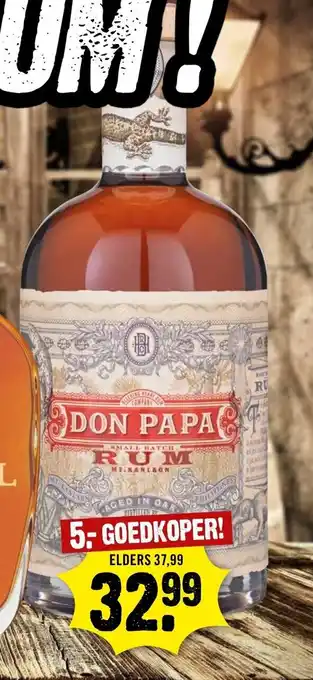 Dirck 3 Don Papa aanbieding