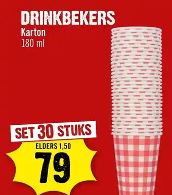 Dirck 3 Drinkbekers aanbieding