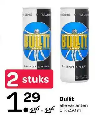 Spar Bullit 250 ml aanbieding