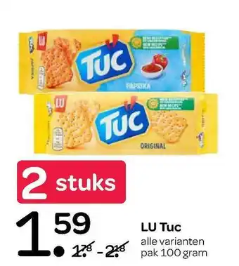 Spar Lu tuc 100 gram aanbieding