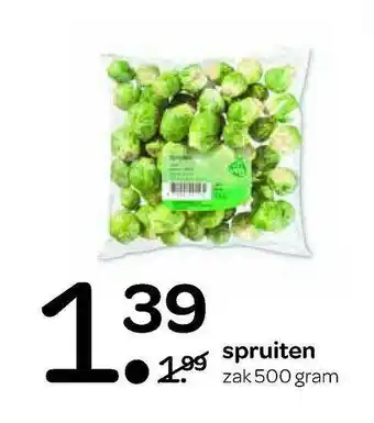 Spar Spruiten  500 gram aanbieding