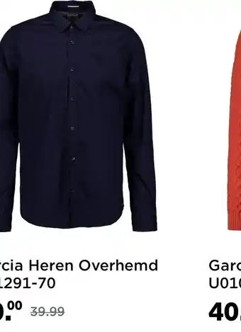 Jeans Centre Garcia Heren Overhemd  V01291-70 aanbieding