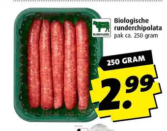 Boni Biologische runderchipolata aanbieding