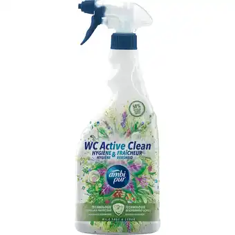 Dekamarkt Ambi Pur Wc spray wild sage & cedar aanbieding