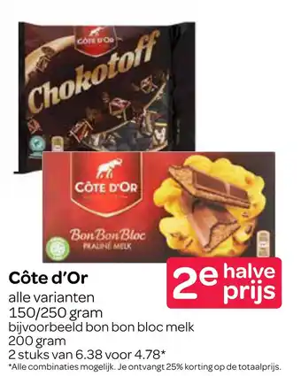 Spar Côte d'Or aanbieding