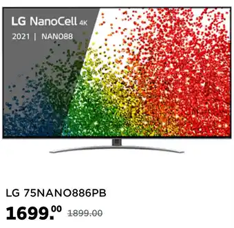 MediaMarkt LG 75NANO886PB aanbieding