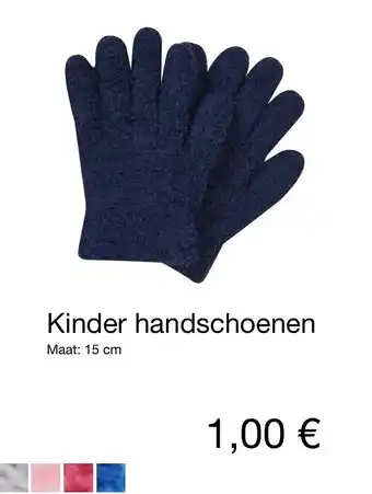 Kik Kinder handschoenen aanbieding