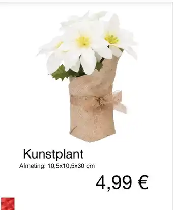 Kik Kunstplant 10,5 x 10,5 x 30cm aanbieding