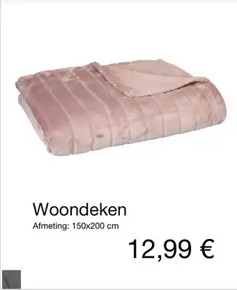 Kik Woondeken 150 x 200cm aanbieding