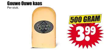 Dirk Gouwe ouwe kaas 500g aanbieding