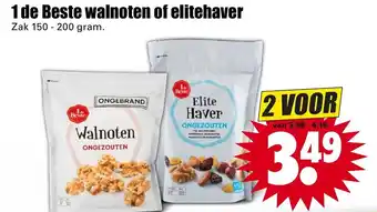 Dirk 1 de Beste walnoten of elitehaver 150-200g aanbieding