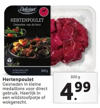 Lidl Hertenpoulet 300g aanbieding