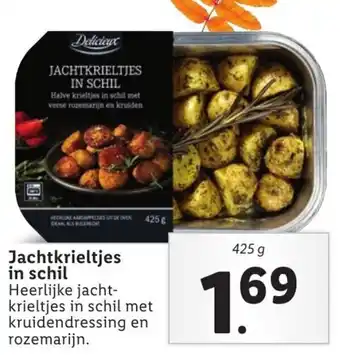 Lidl Jachtkrieltjes in schil 425g aanbieding