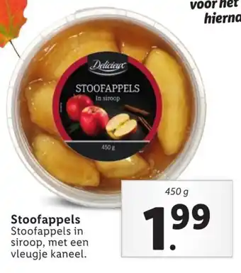 Lidl Stoofappels 450g aanbieding