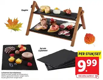 Lidl Leistenen borrelplateau aanbieding