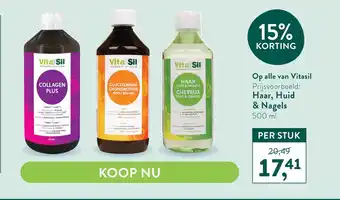 Holland & Barrett Op alle van Vitasil aanbieding