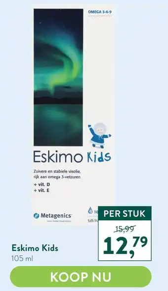 Holland & Barrett Eskimo Kids 105 ml aanbieding