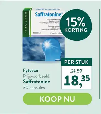 Holland & Barrett Fytostar aanbieding