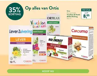 Holland & Barrett Op alles van Ortis aanbieding