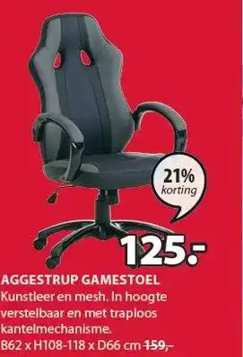 Jysk AGGESTRUP GA MESTOEI aanbieding