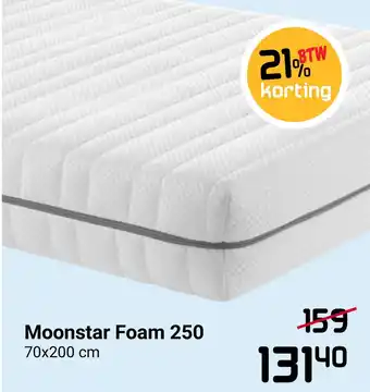 Beddenreus Moonstar Foam 250 aanbieding