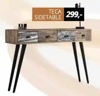 Haco Sidetable Teca aanbieding