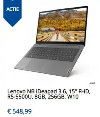 Levix Computershop Lenovo NB iDeapad 3 6, 15" FHD aanbieding