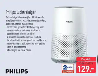 ALDI Philips luchtreiniger aanbieding