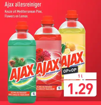 ALDI Ajax allesreiniger 1 liter aanbieding