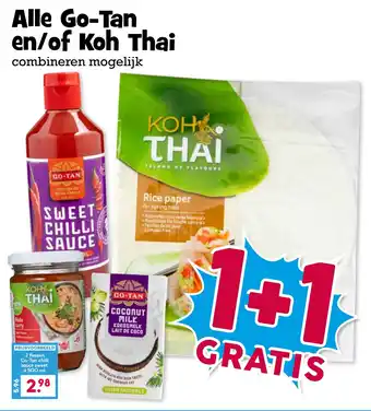 Boon`s Markt Alle Go-Tan en/of Koh Thai aanbieding