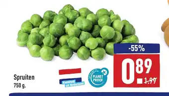 ALDI Spruiten 750g aanbieding