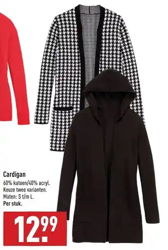 ALDI Cardigan per stuk aanbieding