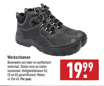 ALDI Werkschoenen per paar aanbieding