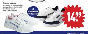 ALDI Duurzame Sneakers per paar aanbieding