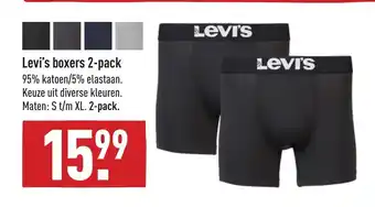 ALDI Levi's Boxers 2-Pack aanbieding