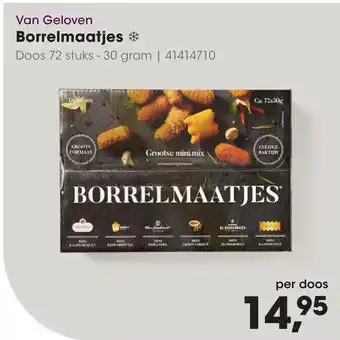 HANOS Borrelmaatjes 30g 41414710 aanbieding