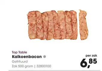 HANOS Kalkoenbacon 500g 32800100 aanbieding