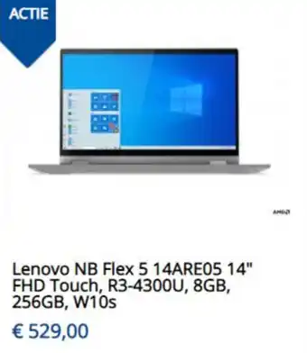 Levix Computershop Lenovo NB Flex 5 14ARE05 14" FHD Touch aanbieding